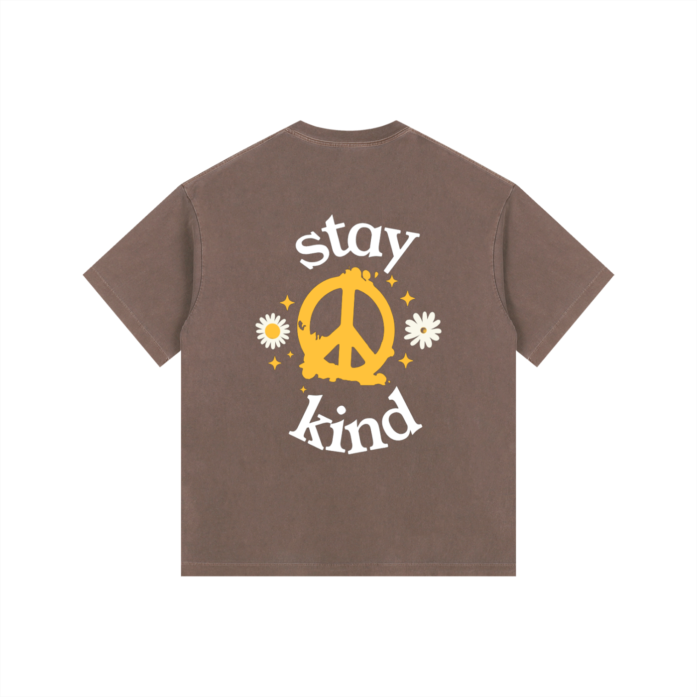 Kindora Vintage Washed Oversized Cotton T-Shirt