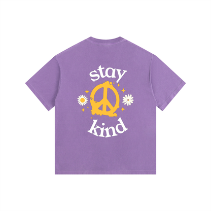 Kindora Vintage Washed Oversized Cotton T-Shirt