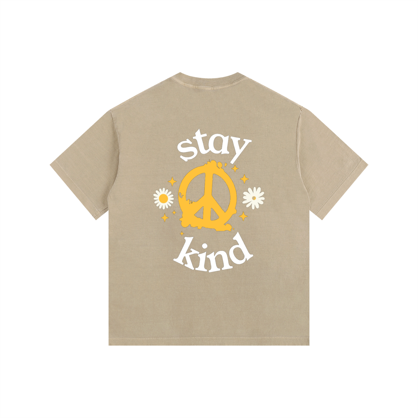 Kindora Vintage Washed Oversized Cotton T-Shirt