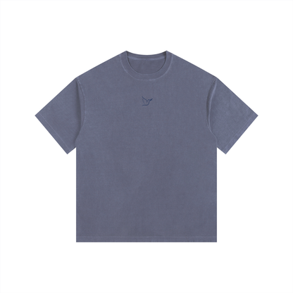 Kindora Vintage Washed Oversized Cotton T-Shirt