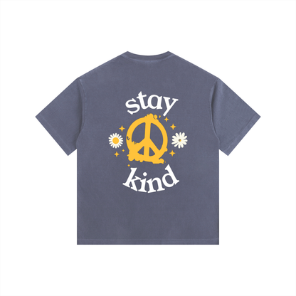 Kindora Vintage Washed Oversized Cotton T-Shirt