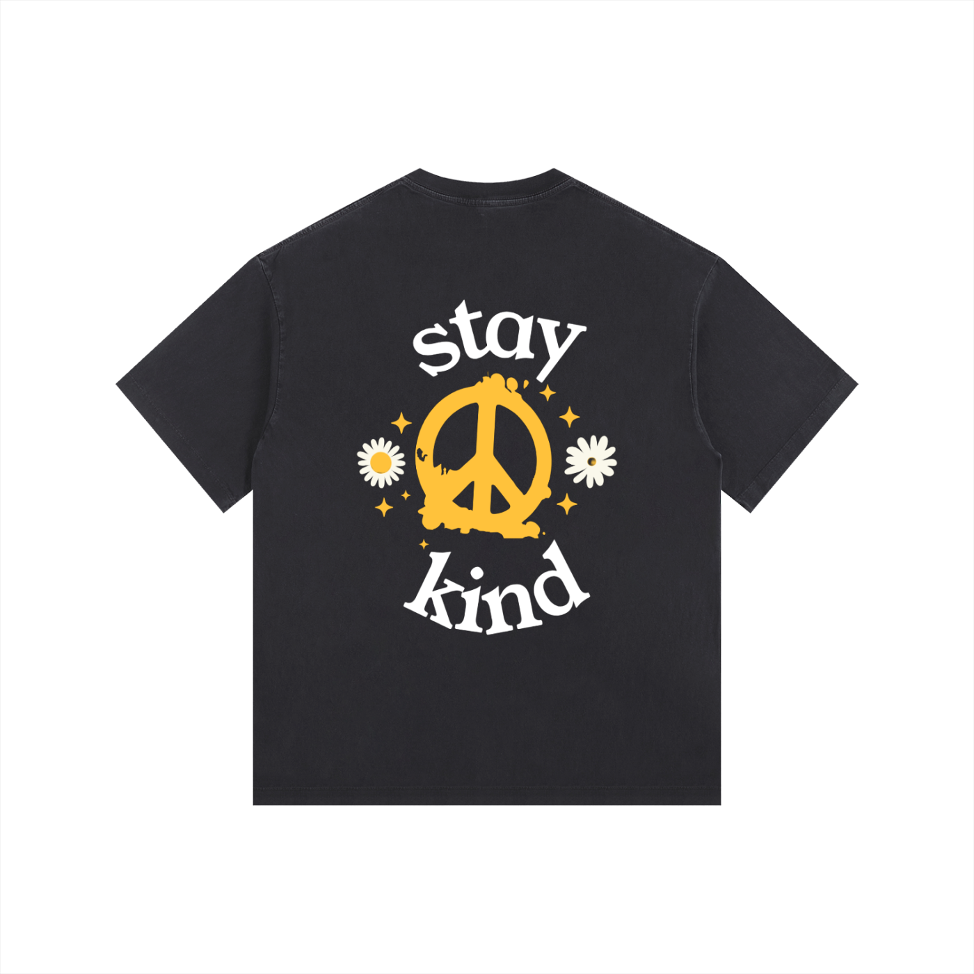 Kindora Vintage Washed Oversized Cotton T-Shirt