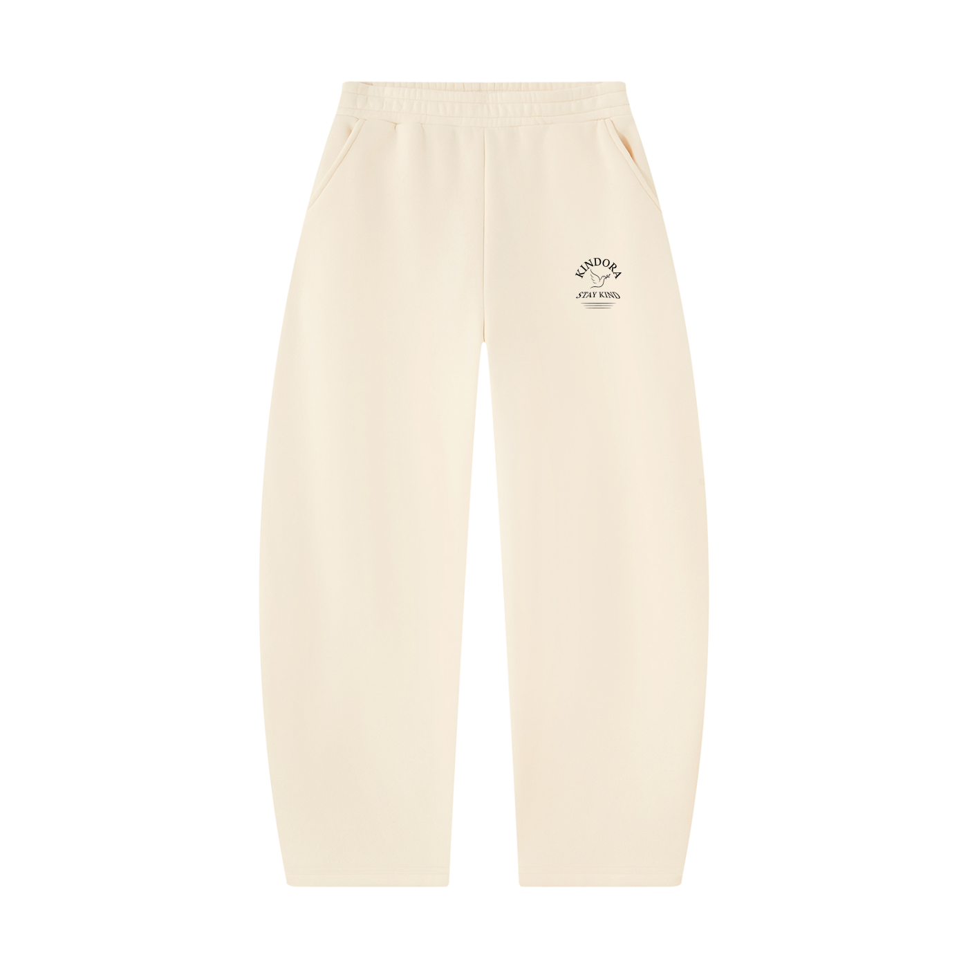 Kindora Unisex Barrel Leg Sweatpants