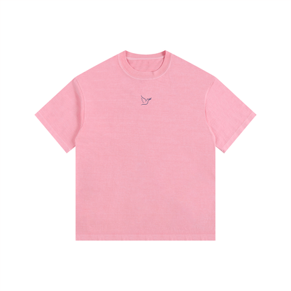 Kindora Vintage Washed Oversized Cotton T-Shirt