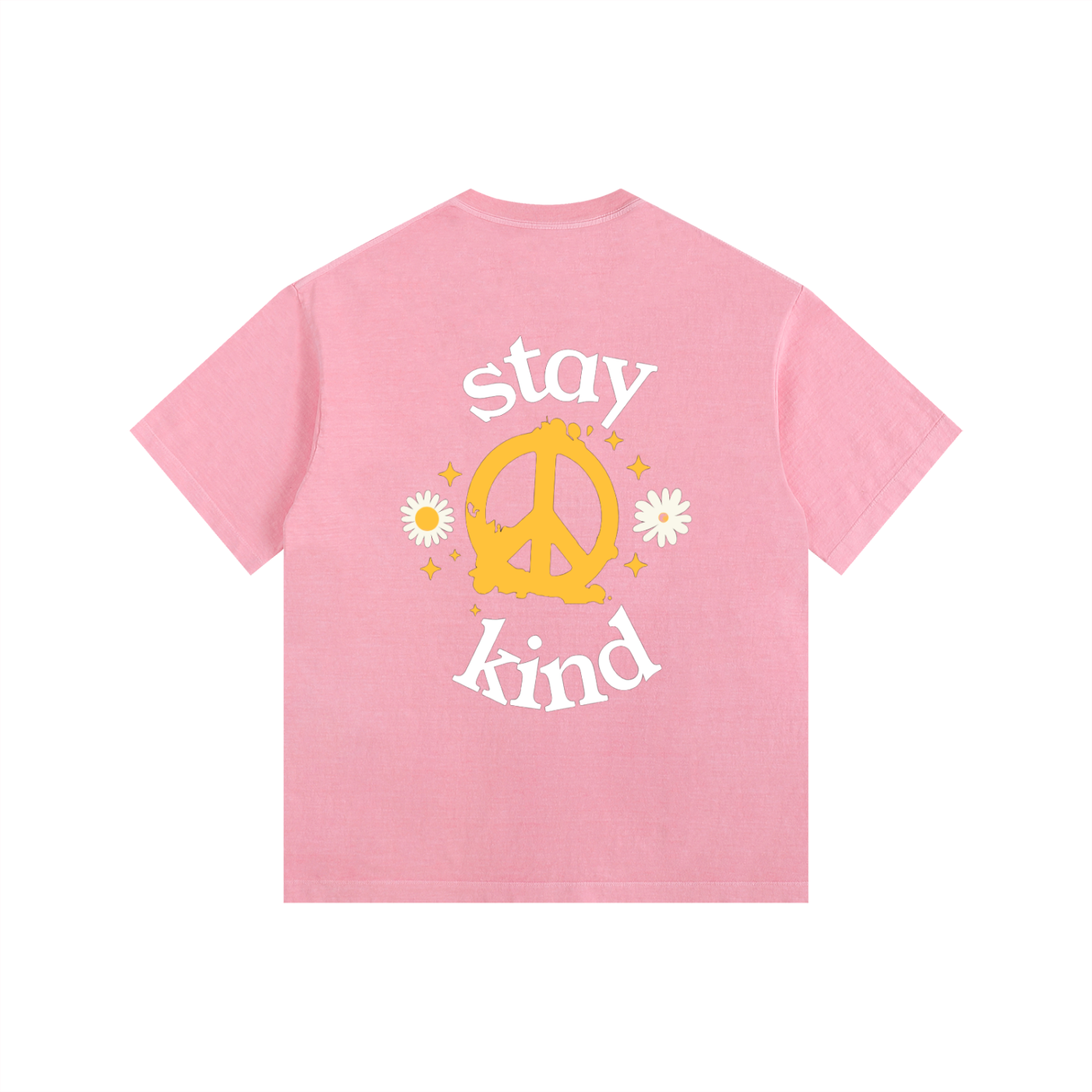 Kindora Vintage Washed Oversized Cotton T-Shirt