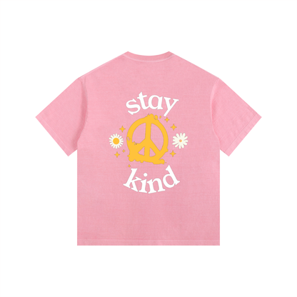Kindora Vintage Washed Oversized Cotton T-Shirt