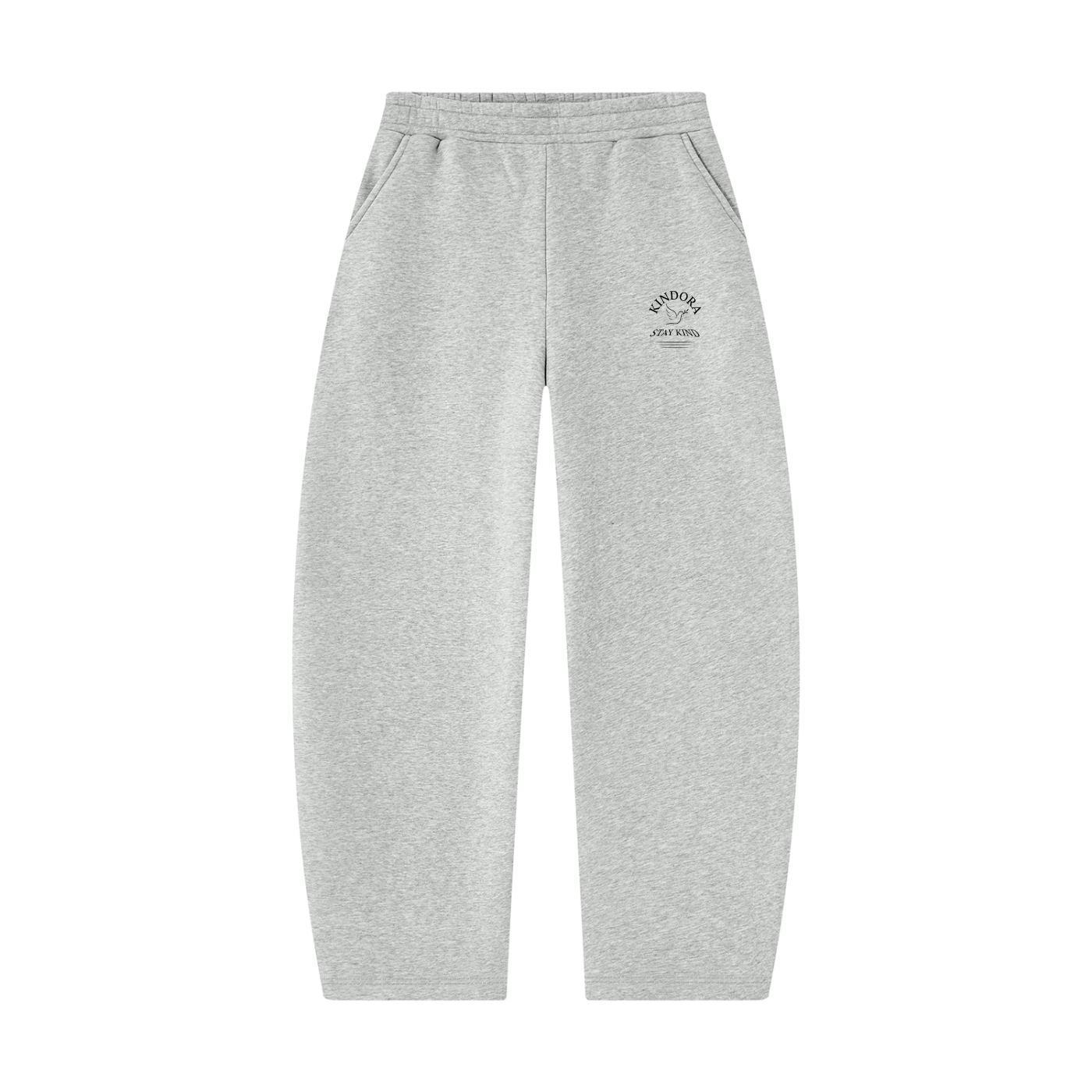 Kindora Unisex Barrel Leg Sweatpants