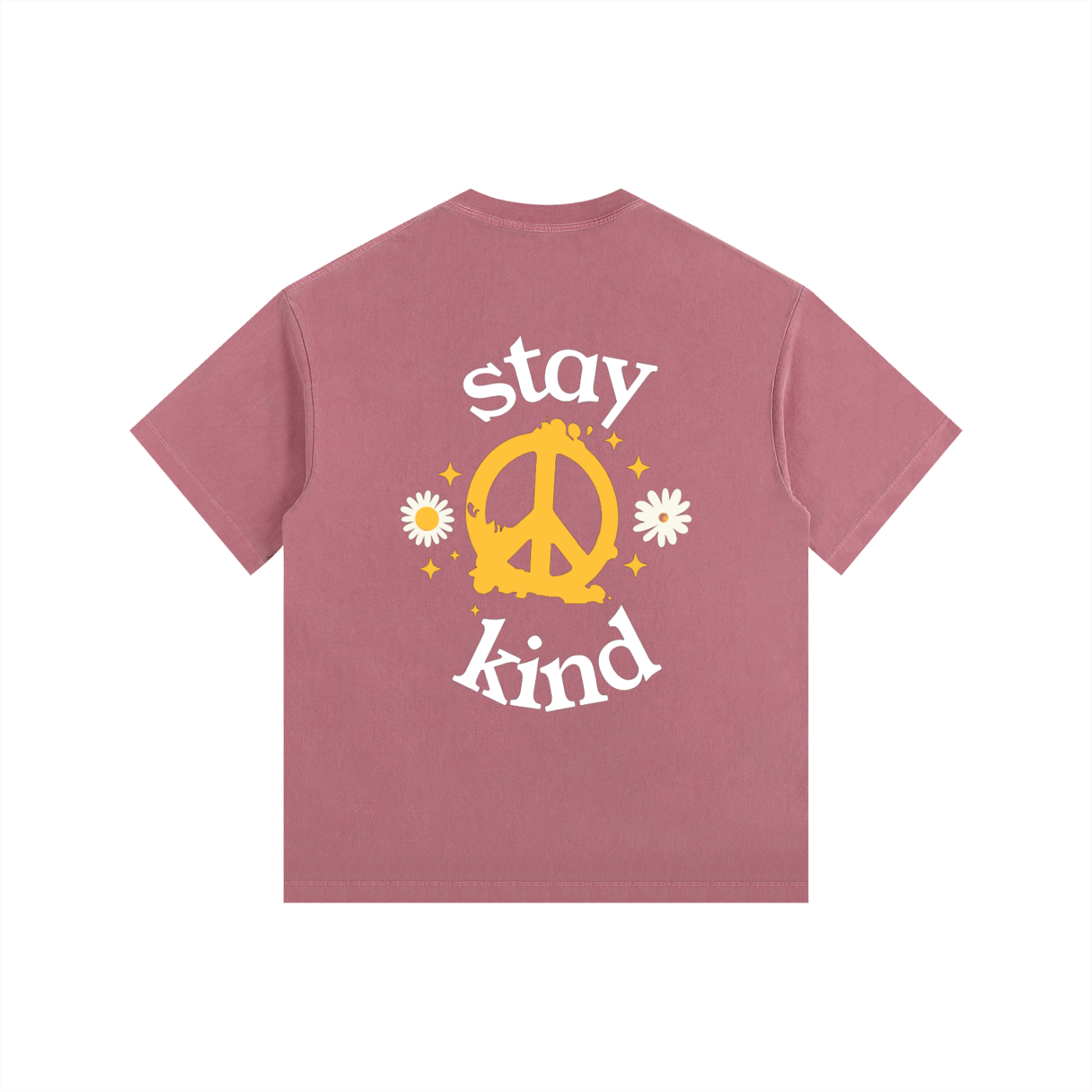Kindora Vintage Washed Oversized Cotton T-Shirt